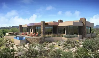 Southwest Modern 691 — Architectural & Building Design Services project by Soloway Designs Inc | Architecture + Interiors AIA