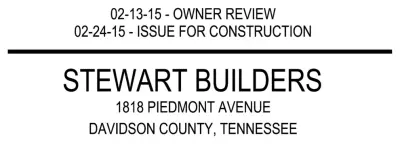 Stewart - Eastern Nashville — Architectural & Building Design Services project by Chad Williams, CDT