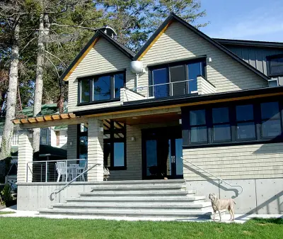 Sunset Drive Waterfront on Camano Island, Washington — Architectural & Building Design Services project by Dan Nelson, Designs Northwest Architects