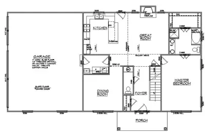 The Adkins Home — Architectural & Building Design Services project by Plan Ahead, Inc.