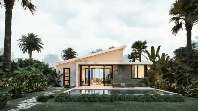 The Connection - a modern two-bedroom home that harmonizes indoor and outdoor spaces — Architectural & Building Design Services project by Nanabode