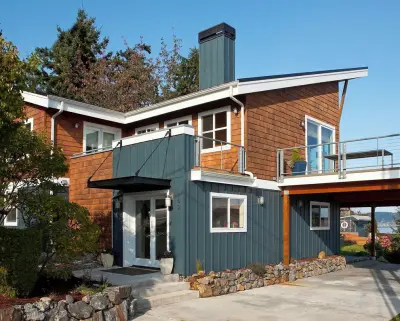 Tobin High Bluff Waterfront Renovation, Camano Island WA — Architectural & Building Design Services project by Dan Nelson, Designs Northwest Architects