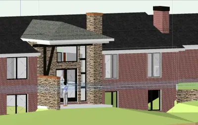 Forest Renovation — Architectural & Building Design Services project by Jim Peterson Architect Emeritus