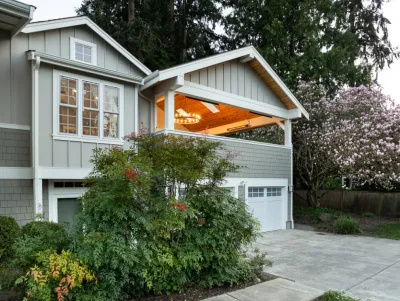 Bellevue Second Story Outdoor Living — Landscape Design project by Urban Oasis Design & Construction LLC in Bellevue