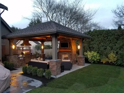 Bellevue Outdoor Living — Landscape Design project by Urban Oasis Design & Construction LLC in Bellevue