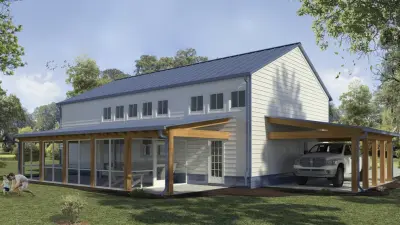 Barndominium 2408-215 — Architectural & Building Design Services project by Design House LLC