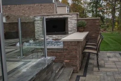 Hidden River — Landscape Design project by Ventures Design in South Lyon