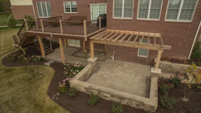 Briar Ridge Ln — Landscape Design project by Ventures Design in Northville
