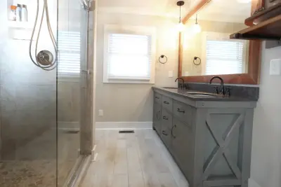 Lake Home Renovation in Farmhouse Style — Architectural & Building Design Services project by Phase One Design