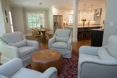 Revitalizing a 1980s Atlanta Home with a Modern Kitchen and Gathering Space — Architectural & Building Design Services project by Cynthia Karegeannes, Registered Architect