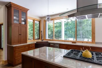 A Cabin in the Forest — Architectural & Building Design Services project by Sophie Piesse Architect, PA