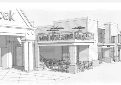 Enhancement for French Bakery — Architectural & Building Design Services project by Pasco/Vienne Architecture