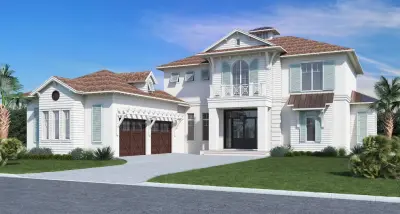 Amelia Isle — Architectural & Building Design Services project by Bob Chatham Custom Home Design