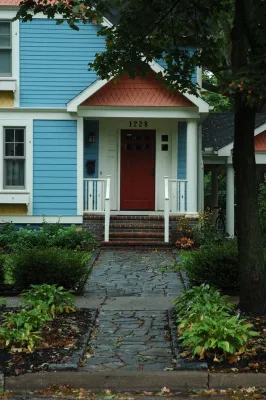 Hidden Rain Garden — Landscape Design project by Land Architects, Inc.