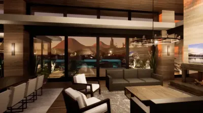 Desert Atrium — Architectural & Building Design Services project by James McNeal Architecture And Design