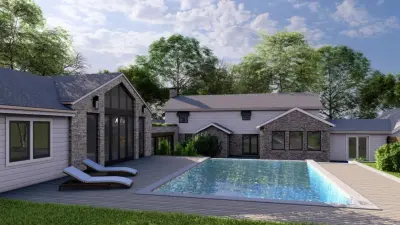 Connected Pool House — Architectural & Building Design Services project by Fabl Design