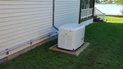 Self-Starting Backup Generator — Electrical Services project by Oak Electric Service