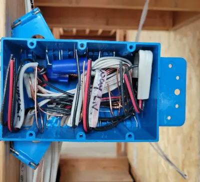Custom Wiring for Large Homes — Electrical Services project by Wildcat Electric