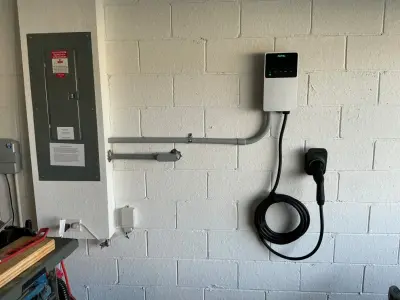 Electric Vehicle Charging Station — Electrical Services project by Mr. Electric Of Winter Haven