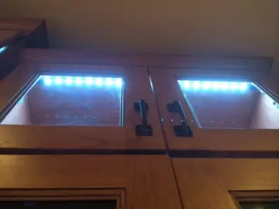 LED Under Cabinet Lighting with Color Change Feature — Electrical Services project by Fielder Electrical Services, Inc.