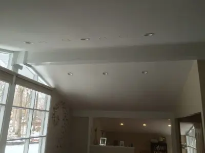vault ceiling recessed lighting — Electrical Services project by Mister Rogers Electric