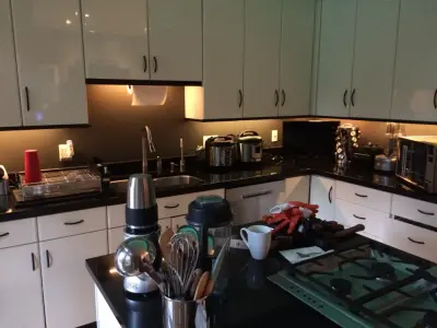 Rainbow under cabinet illumination — Electrical Services project by Reddy Watt Electrical