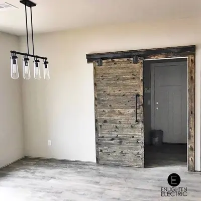EE: City Farmhouse Illumination — Electrical Services project by Enlighten Electric, LLC