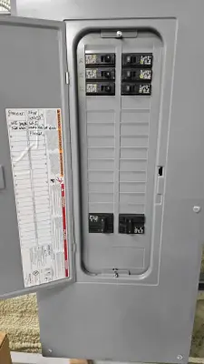 Wiring installation in a 30X40X12 workshop — Electrical Services project by Powerful Electrical LLC
