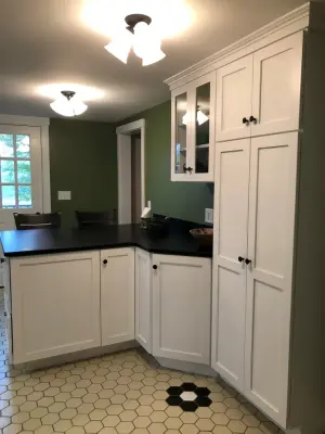 New England Cottage Culinary Space — Kitchen Remodeling project by Lynne Gushee Designs