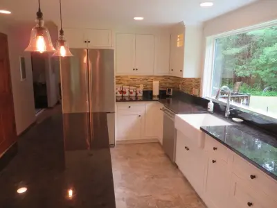 Updated Kitchen in New Hampshire by The Cabinetworks