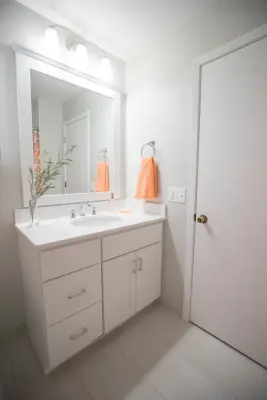 Refreshing Main Bathroom by Crystal Kitchen + Bath