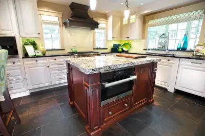Classic Rustic Kitchen by Joan Bigg Design LLC