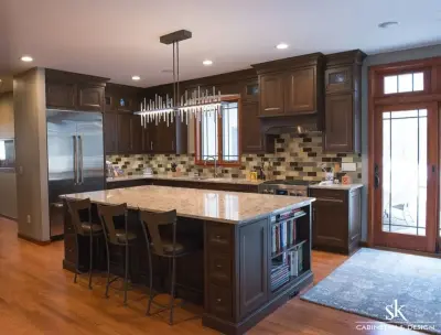 Walnut Ridge North Kitchen Renovation by SK Cabinetry & Design