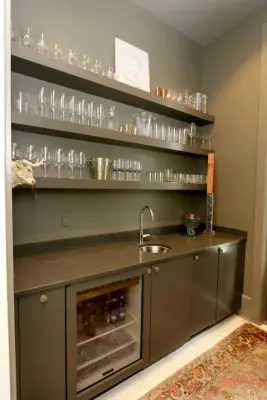 Modern Metairie Bar by Classic Cupboards, Inc