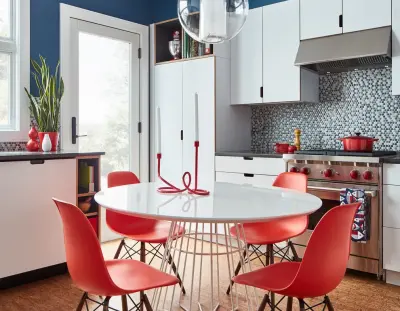 Modern Kitchen with Laminate Cabinets — Kitchen Remodeling project by Kim Eifrid