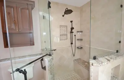 Elegant Bathroom Renovation in Downingtown, PA by Chester County Kitchen & Bath