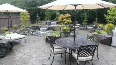 Bothell Outdoor Retreat — Landscape Design project by Alderwood Landscape Architecture And Construction in Bothell