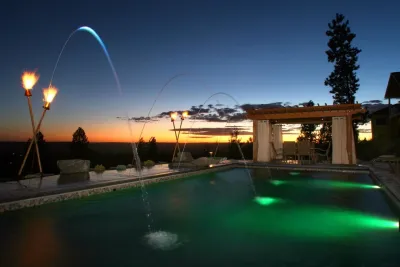Spokane Washington Hillside Backyard Resort — Landscape Design project by Alderwood Landscape Architecture And Construction