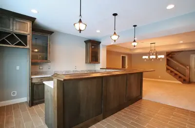 Cellar Lounge by Finishing Touch Custom Woodworks, Inc.