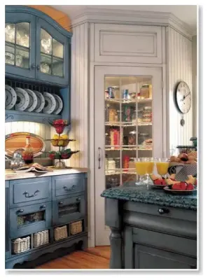 Artistic Country Kitchen by Tricia Hauser Tidemann