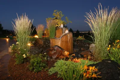 Alderwood Landscape Architecture and Construction - Outdoor Lighting Installation in Bellevue, WA