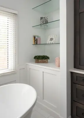 Pine Bend Primary Bathroom by Detailed Designs By Denise