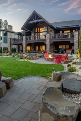 Waterfront Resort by Alderwood Landscape Architecture And Construction