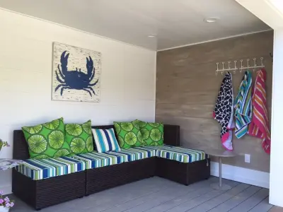 Cabana by the Pool by Annette