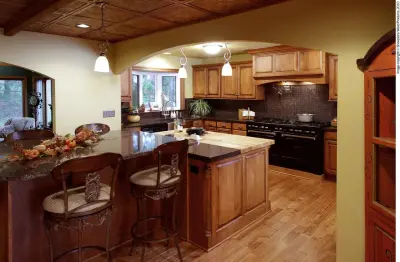 Rustic-Inspired Kitchen Renovation by Dreamstyle Remodeling