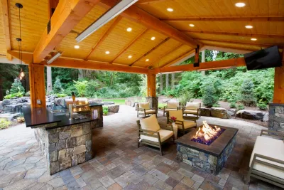 Fall City Hideaway — Landscape Design project by Alderwood Landscape Architecture And Construction