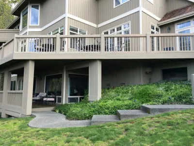Hillside landscape and outdoor living — Landscape Design project by Alderwood Landscape Architecture And Construction