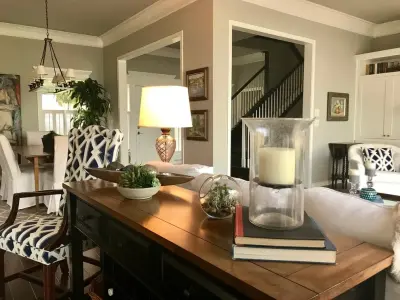 Lakefront Home Project - Transitional Design by Delaney's Design