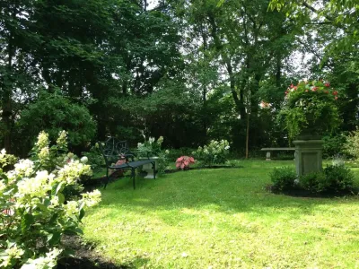 Renovated Lake property gardens — Landscape Design project by Aureli Landscaping & Custom Stone Work