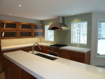 Modernized Colonial Home Renovation in Falmouth, Maine by INDISCO Kitchens And Baths